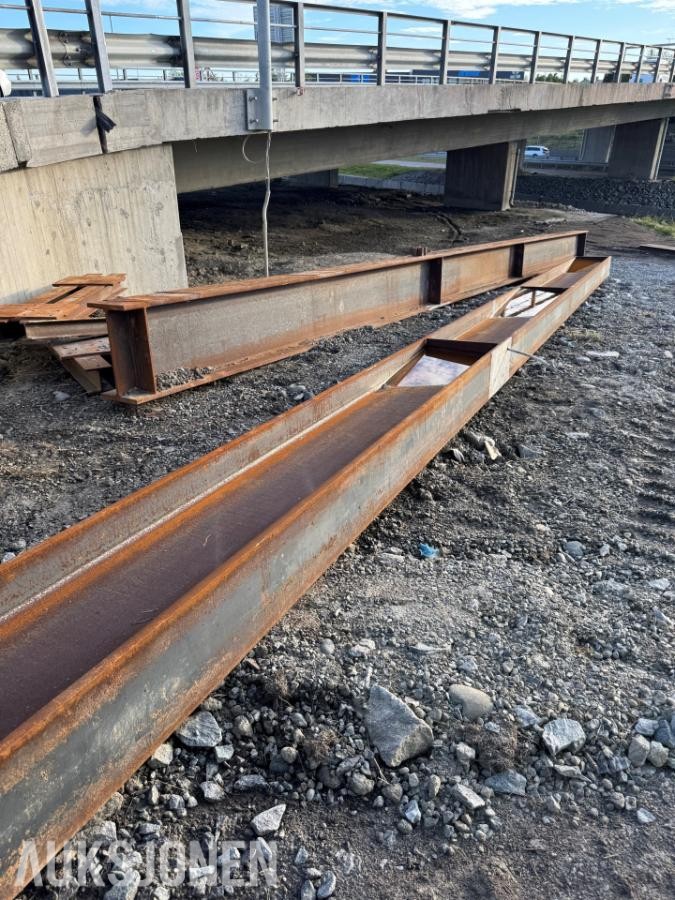 HEB550 Stålbjelke lengde 12 meter / 2 stk